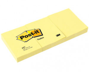 Papillons adh.Post-it 653 38x51mm 3pcs.