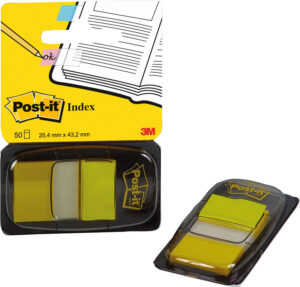 Post-it Index 680 large jaune