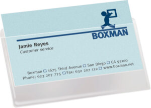 Business Card 95x60mm autocoll.10pcs