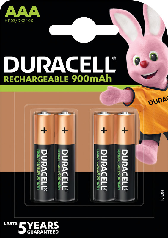Piles Accu Duracell NiMH HR3/LR03 4pcs.