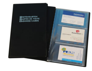 Album carte visite noir