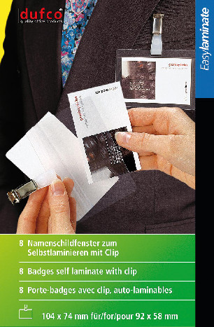 Easy Fix porte-noms 104x74mm