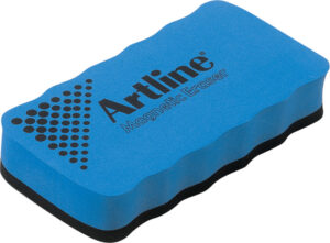 Effaceur tabl.blanc magn.bleu