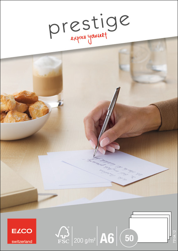 Carte correspo. Prestige A6