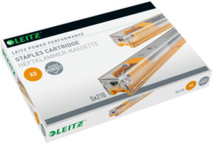 Agrafes Leitz POWER K8 jaune