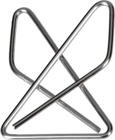 att. croisées 40mm 100pcs nick