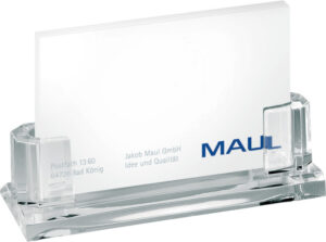 Support cartes visites acryl