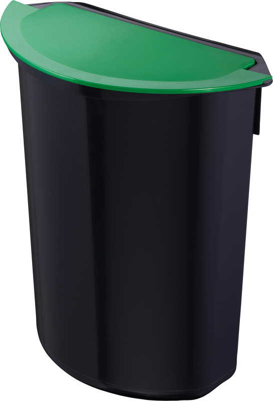 Bac à dechets integral 7L vert