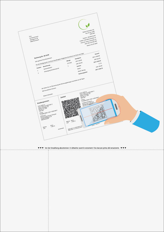 Bull.versement QR-Code rec.