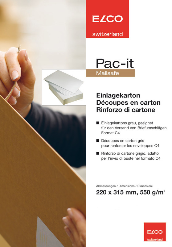 Carton coupé pour C4 gris