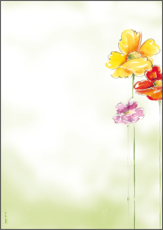 Papier design A4 90g SpringFlowers