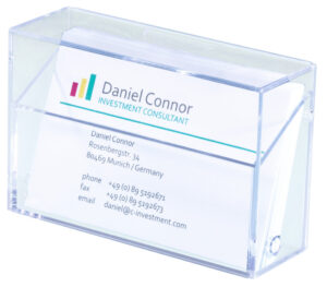 Box cartes de visite 55x85 mm
