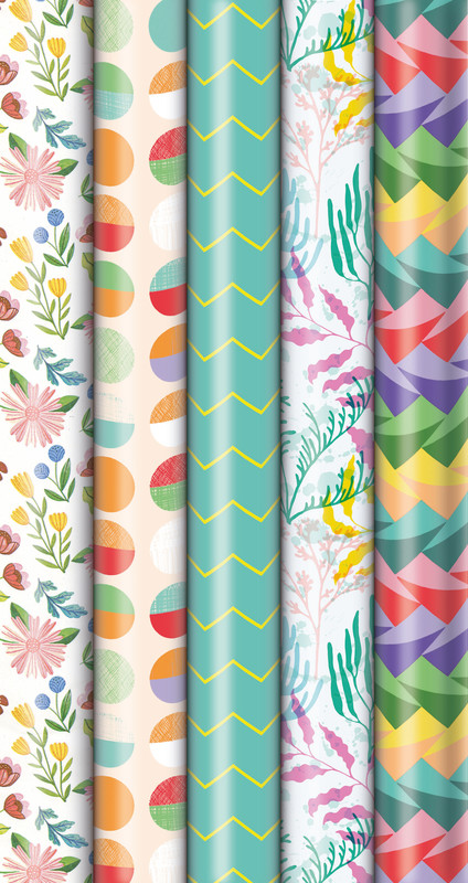 Papier cadeau Happy Mix 2mx70