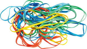 Elastique croisées 100g Ø100mm