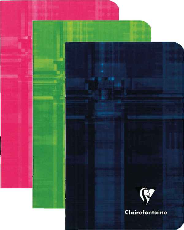 Cahier 75x120mm 5mm quadr. ass