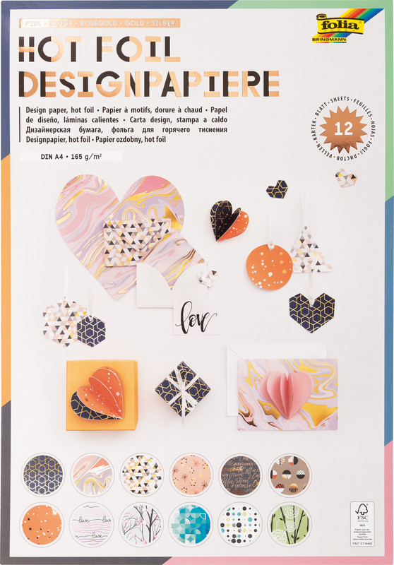 Boc papier design Hotfoil III