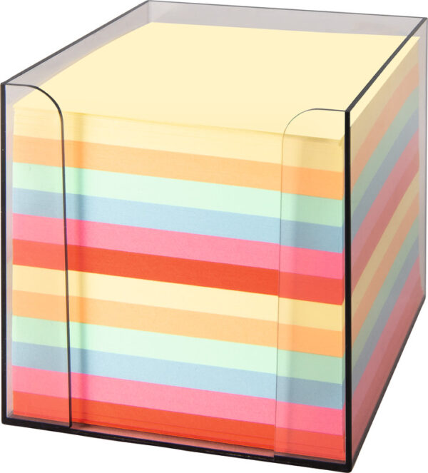 Boîte à fiches verre fumé 700fl.couleurs