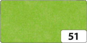 Papier de soie vert cl.13 flls