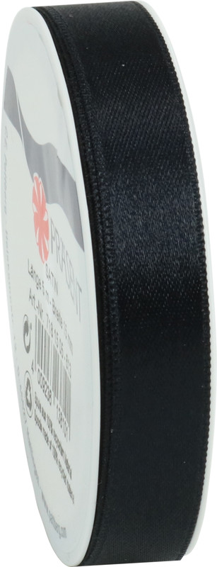 Ruban cadeau SATIN 15mmx5m noi