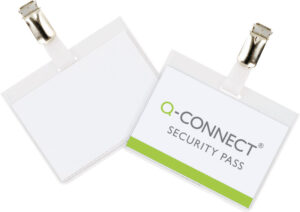 Porte-noms 60x90mm Connect Clip 25pcs